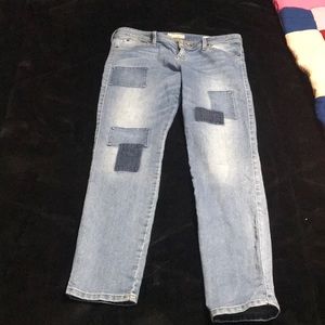 Low rise super skinny guess jeans